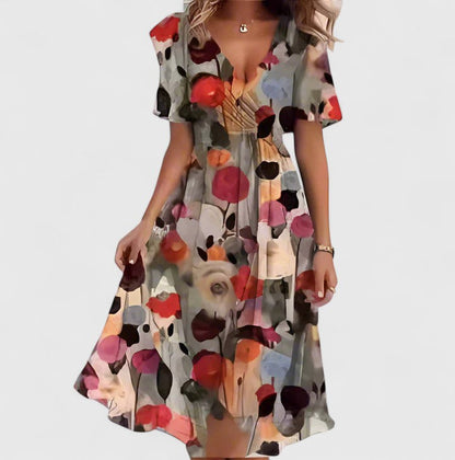 Kaelina Elegant Short Dress for Women