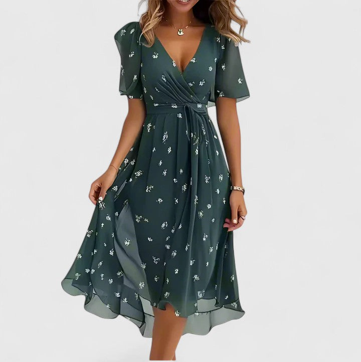 Kaelina Elegant Short Dress for Women