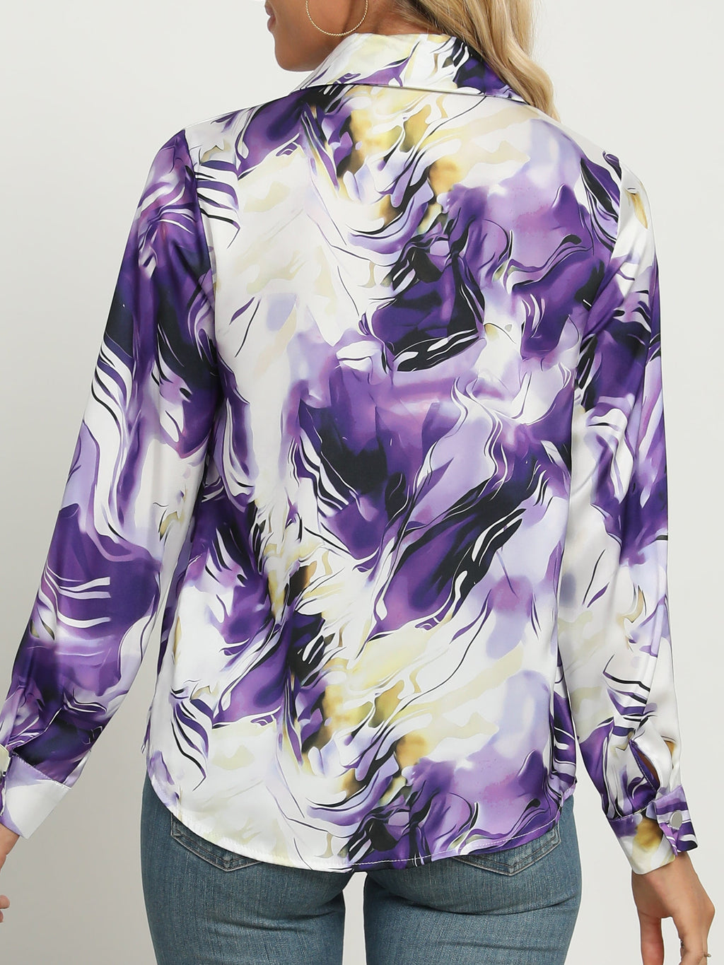 Flowy Satin Blouse