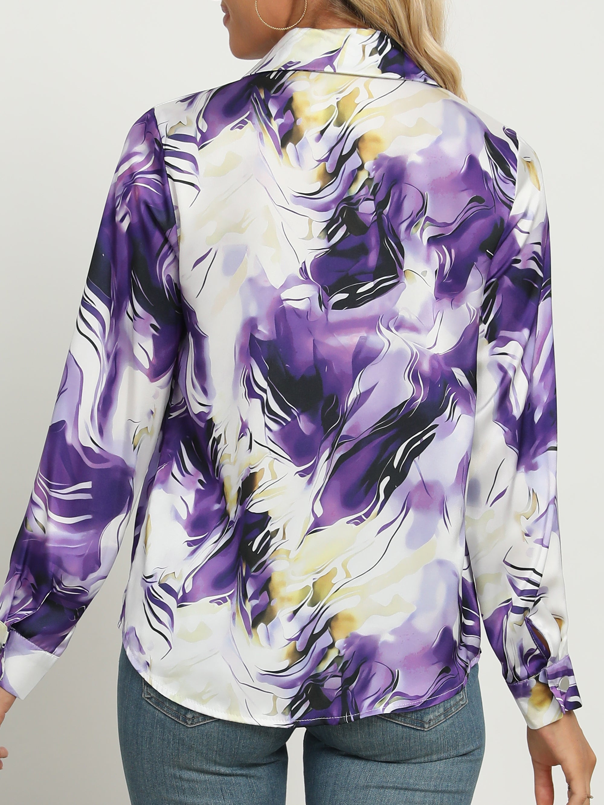 Flowy Satin Blouse