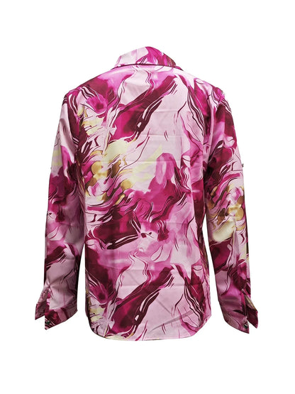 Flowy Satin Blouse