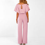 Tailored Wide-Leg Jumpsuit