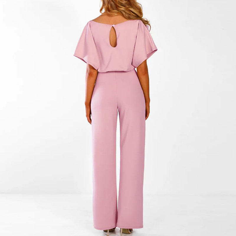Tailored Wide-Leg Jumpsuit