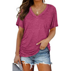 Ruby Relaxed V-Neck Blouse
