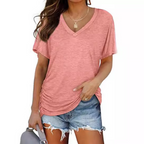 Ruby Relaxed V-Neck Blouse