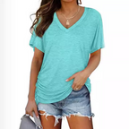 Ruby Relaxed V-Neck Blouse
