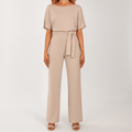 Tailored Wide-Leg Jumpsuit