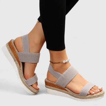 Senara Leather Arch Support Sandals