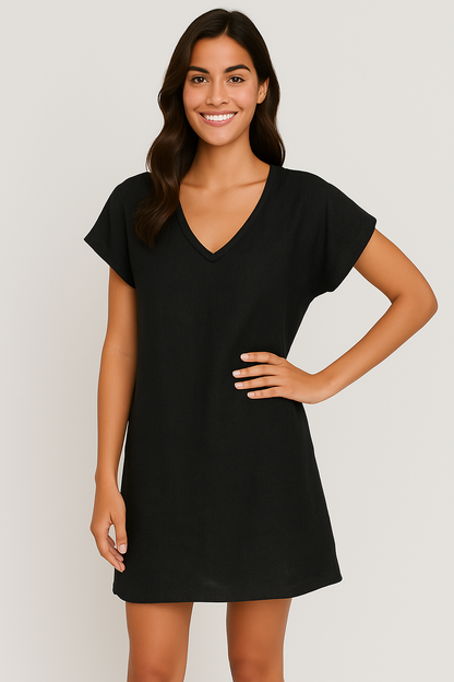 Maribella Elegant Midi Dress by Venstyle