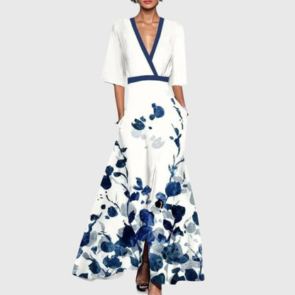 Roselune Elegant Midi Dress for Women