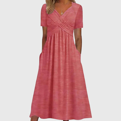 Novara Elegant Tummy Control Midi Dress