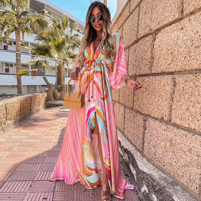 Isla Paradiso Resort Maxi Dress