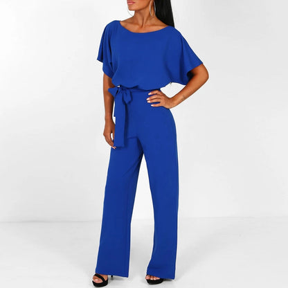 Tailored Wide-Leg Jumpsuit