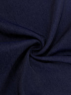 Genevieve Long-Sleeve Stand-Collar Wide-Leg Jumpsuit
