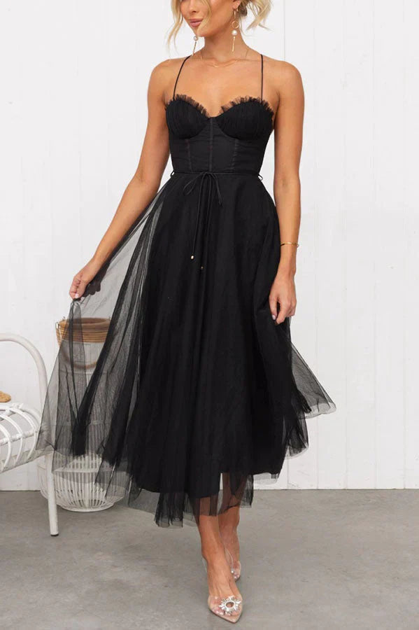 Lauren Elegant Satin Maxi Dress