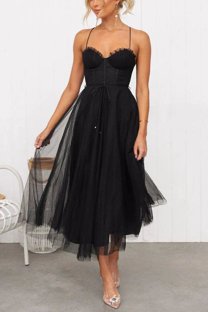 Lauren Elegant Satin Maxi Dress