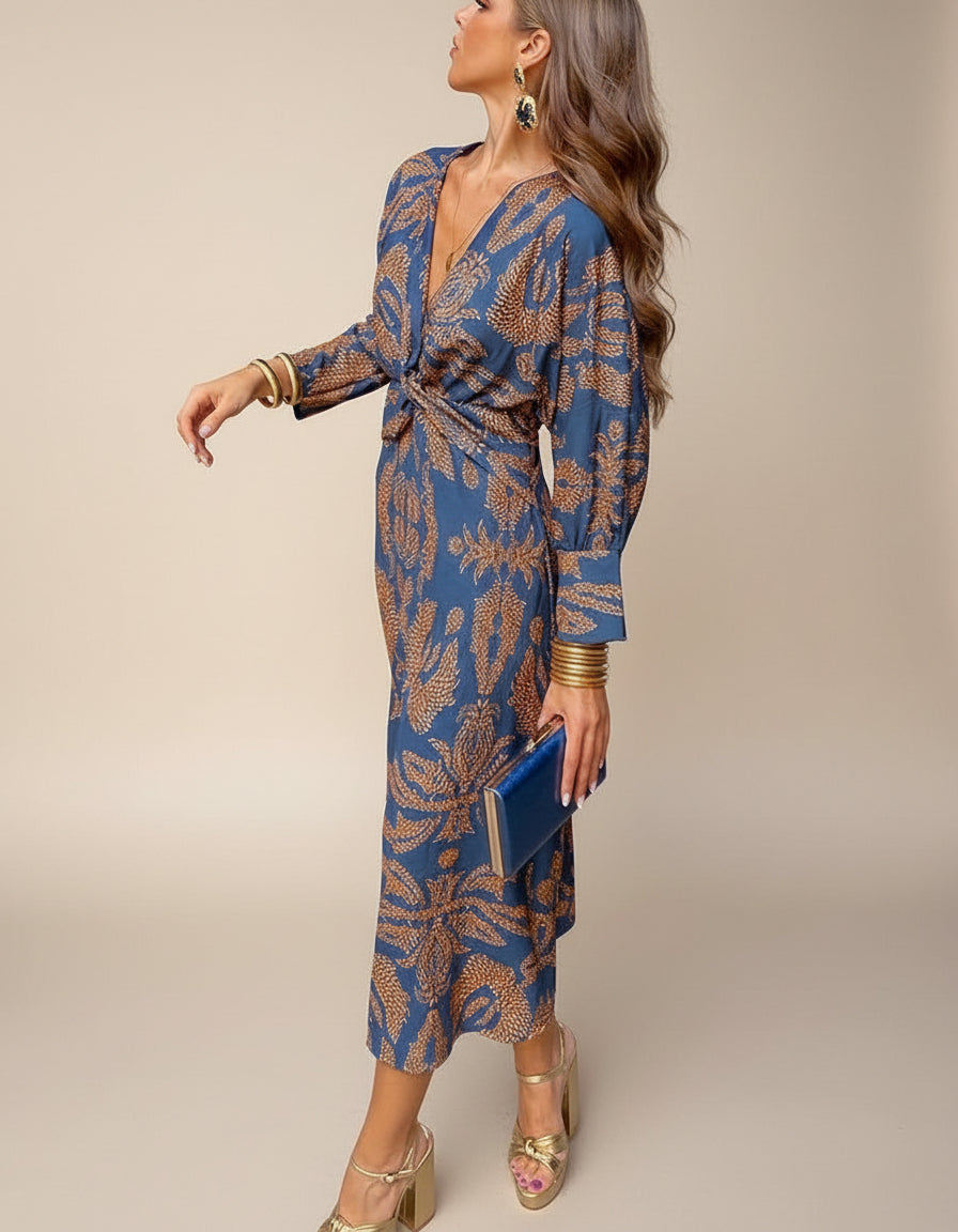 Selina Wedding Guest A-Line Maxi Dress