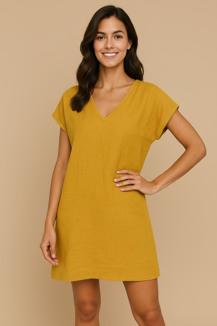 Maribella Elegant Midi Dress by Venstyle