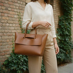 Eliana Vegan Leather Tote Bag