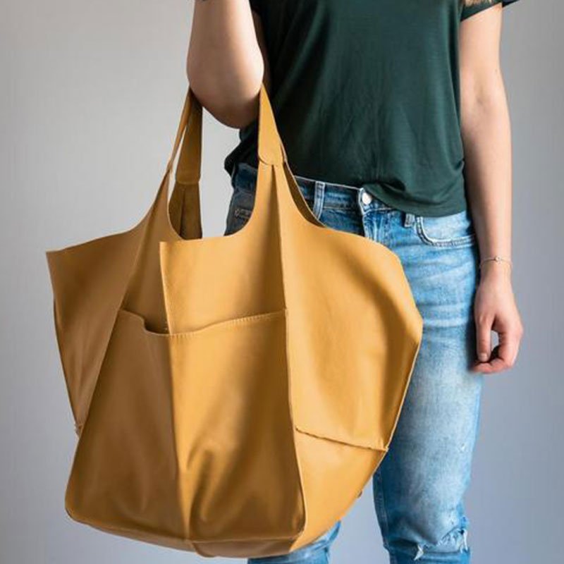Elina Vintage oversized tote bag