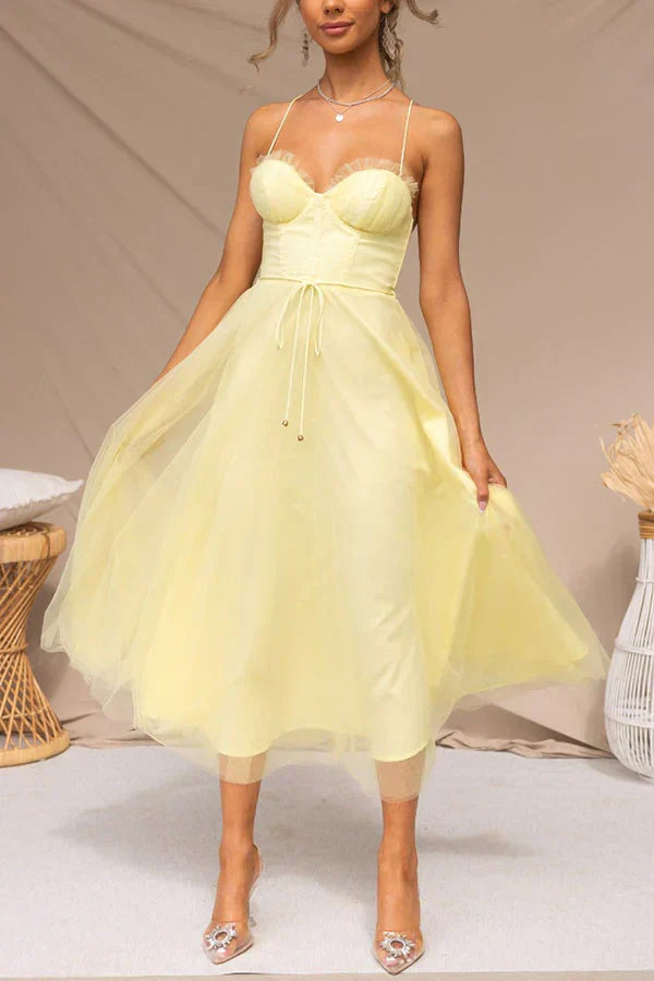 Lauren Elegant Satin Maxi Dress