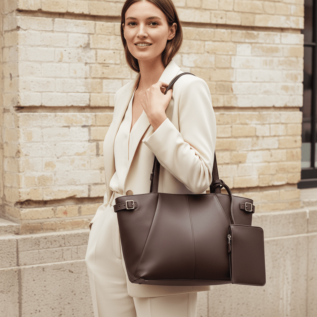 Gaia Large shoulder bag