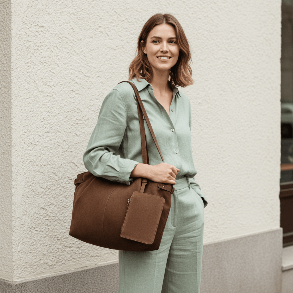 Gaia Large shoulder bag