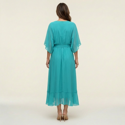 Giselle Elegant V-Neck Dress