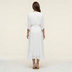 Giselle Elegant V-Neck Dress
