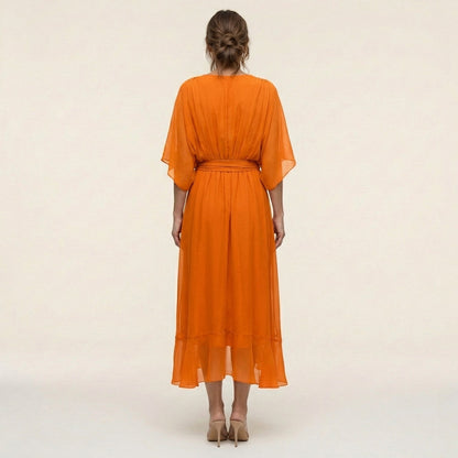 Giselle Elegant V-Neck Dress