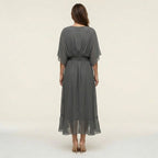 Giselle Elegant V-Neck Dress