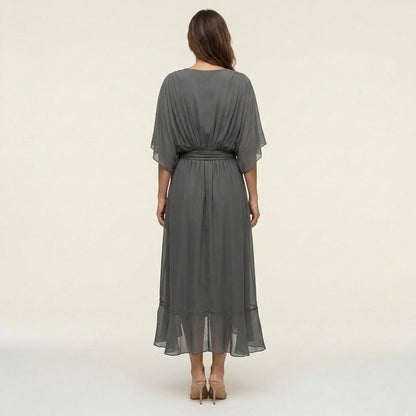 Giselle Elegant V-Neck Dress