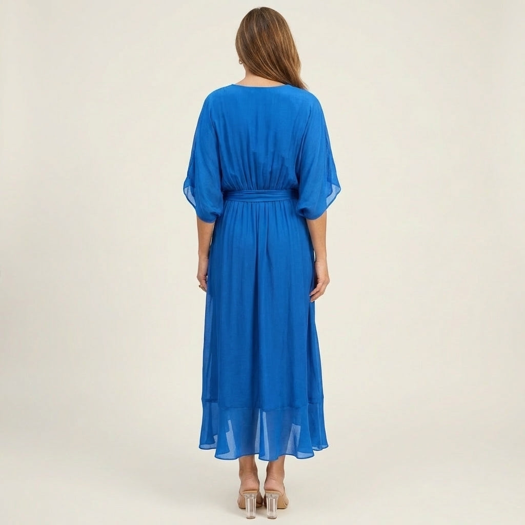 Giselle Elegant V-Neck Dress