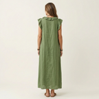 Rosalie Elegant Ruffle Maxi Dress