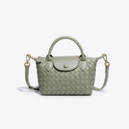 Kenia Woven mini crossbody bag