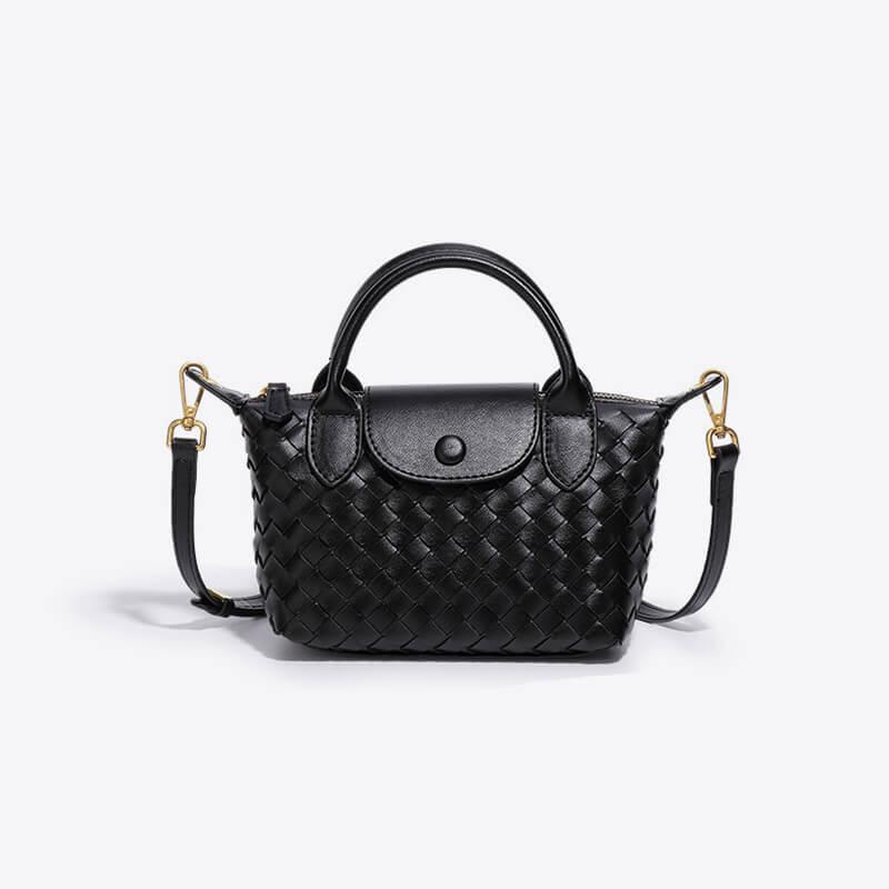 Kenia Woven mini crossbody bag