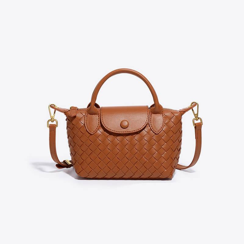 Kenia Woven mini crossbody bag