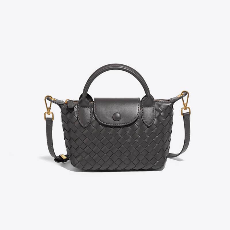 Kenia Woven mini crossbody bag
