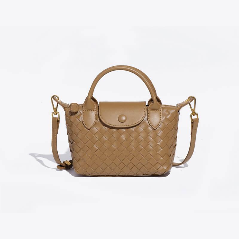 Kenia Woven mini crossbody bag