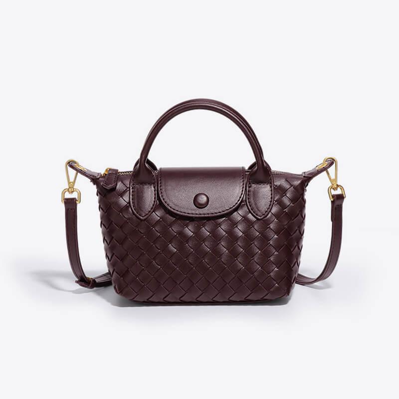 Kenia Woven mini crossbody bag