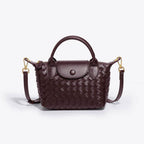 Kenia Woven mini crossbody bag