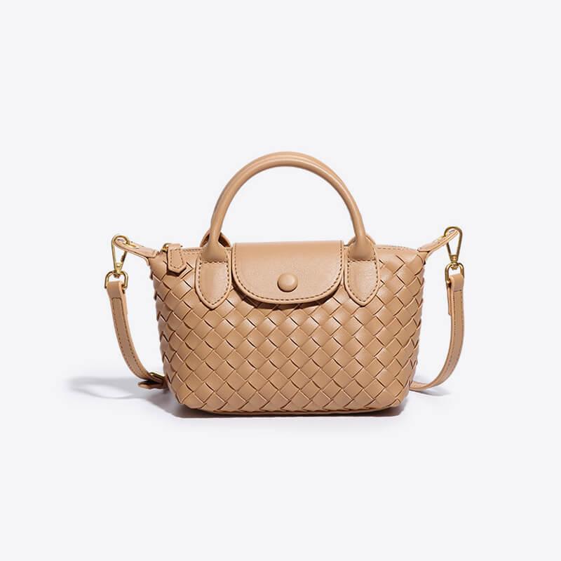 Kenia Woven mini crossbody bag