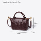 Kenia Woven mini crossbody bag