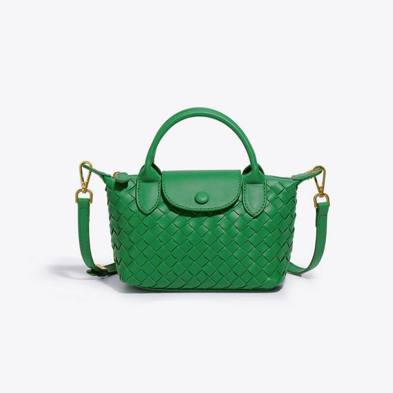 Kenia Woven mini crossbody bag