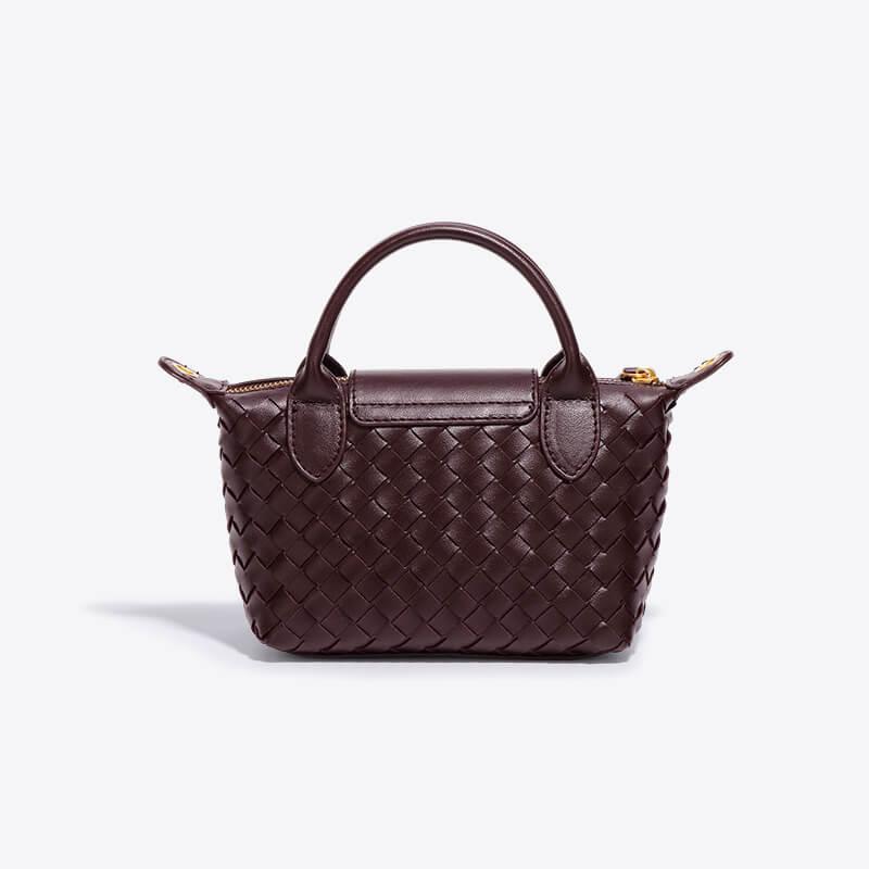 Kenia Woven mini crossbody bag