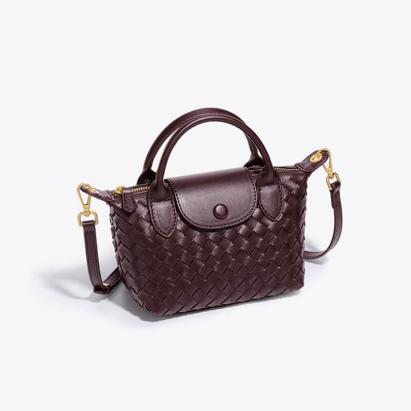 Kenia Woven mini crossbody bag
