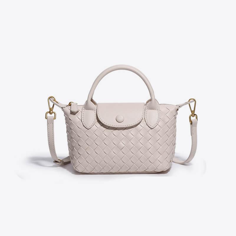 Kenia Woven mini crossbody bag
