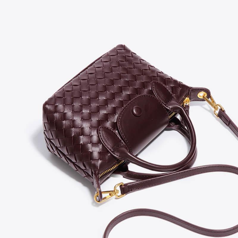Kenia Woven mini crossbody bag
