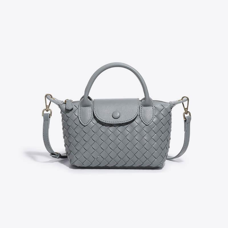 Kenia Woven mini crossbody bag