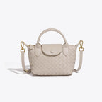 Kenia Woven mini crossbody bag